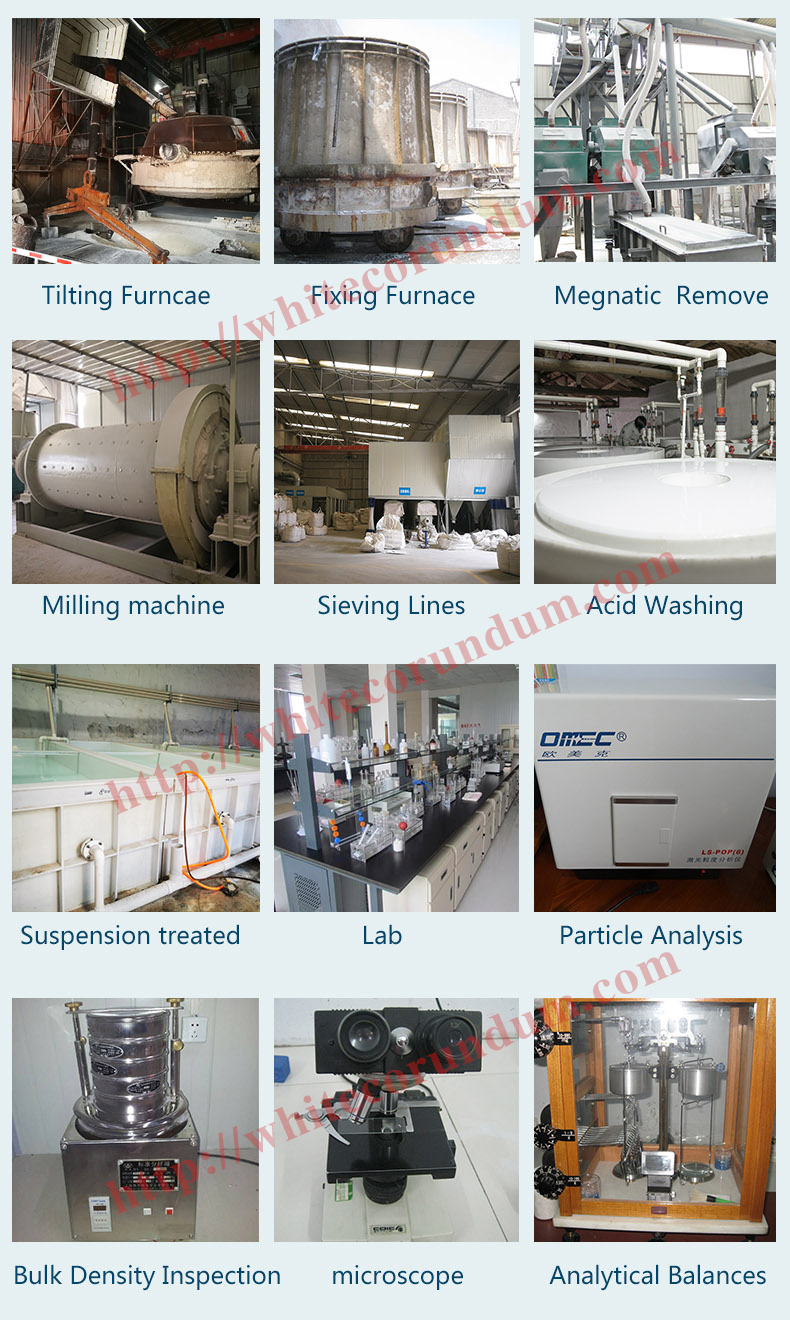 White corundum F220 WFA powder for Moving Sand Art Liquid Motion -3-White Fused Alumina - HAIXU