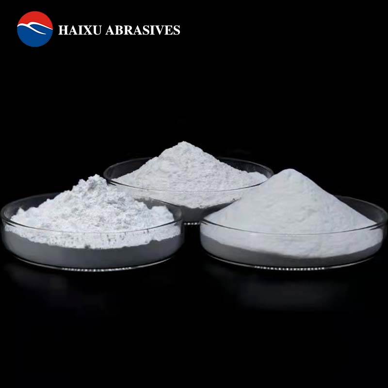 Weißes Aluminiumoxidpulver 800 # 1000 # für Diamantpolierpads Anwendung -1-