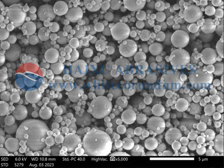 Polvere sferica di ossido di alluminio 50um 20um 10um 5um 2um  -1-